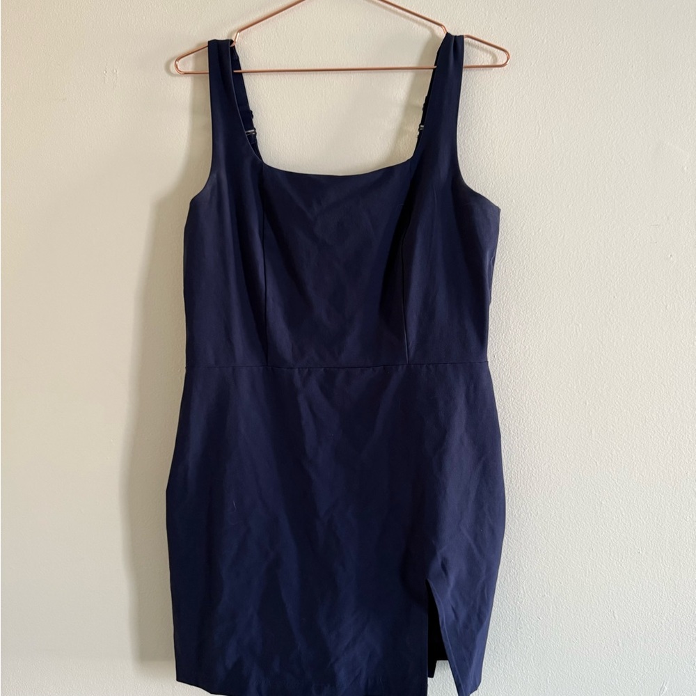 Navy Blue Activewear Dress